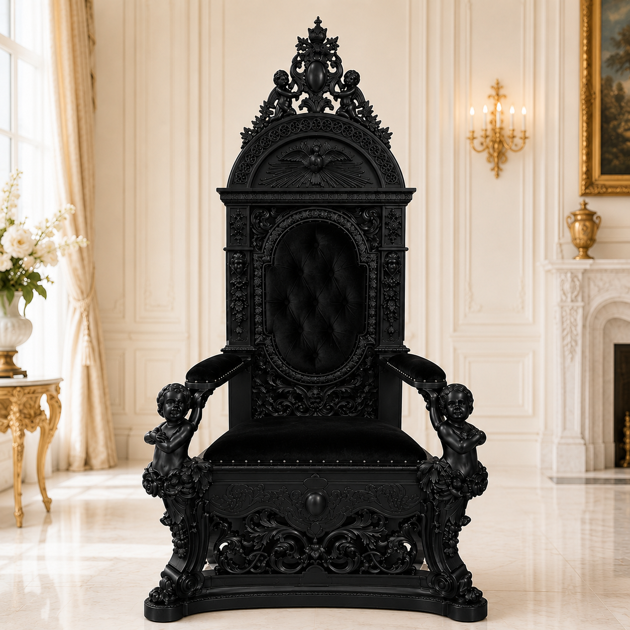 King Aurelius Throne Chair