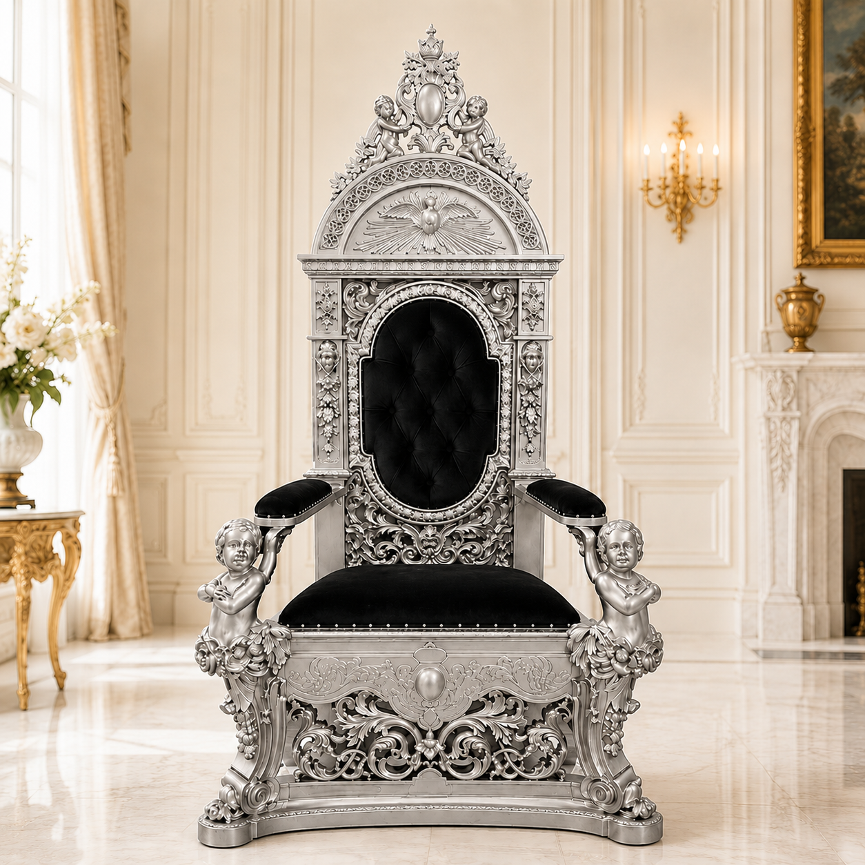 King Aurelius Throne Chair