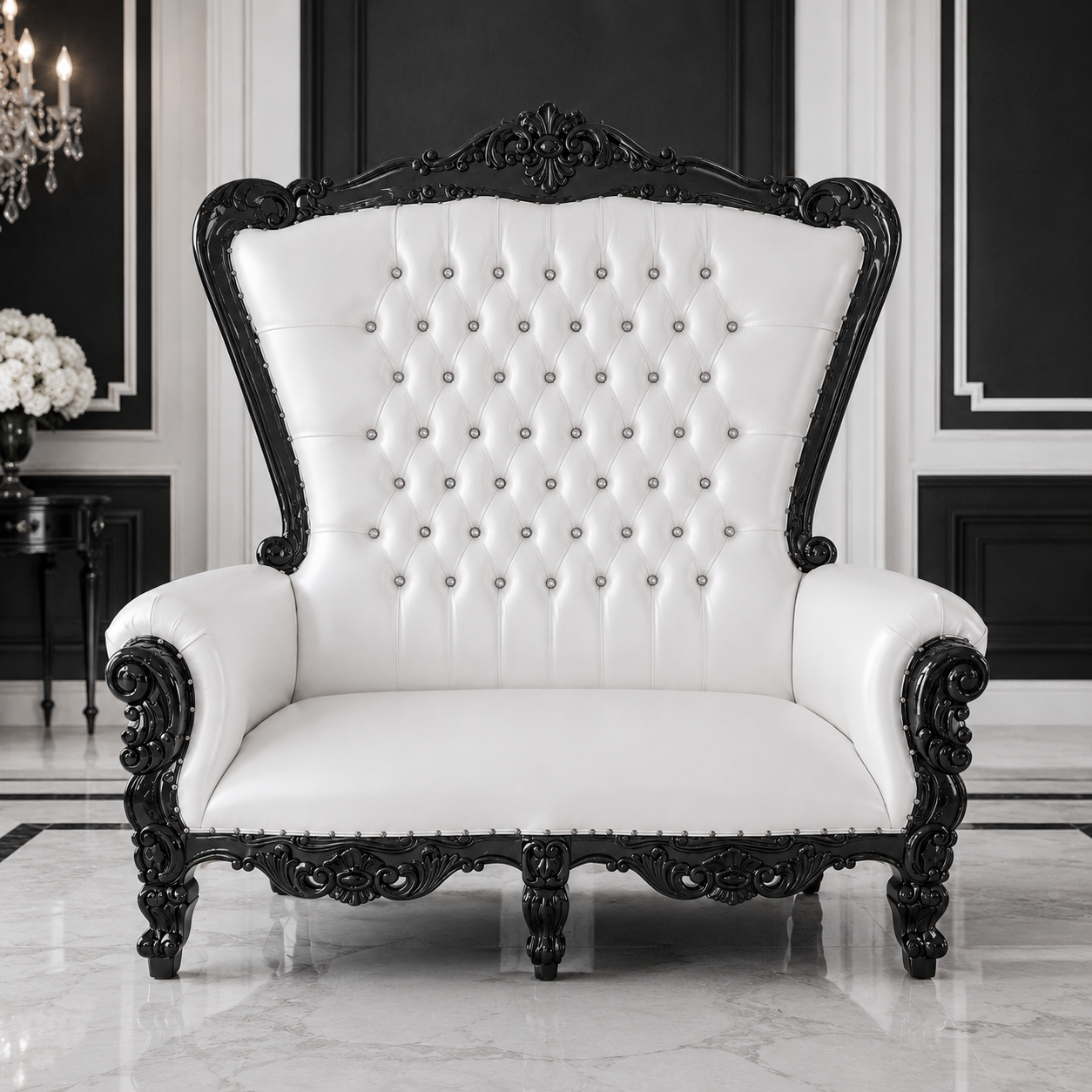 Queen Tiffany Loveseat