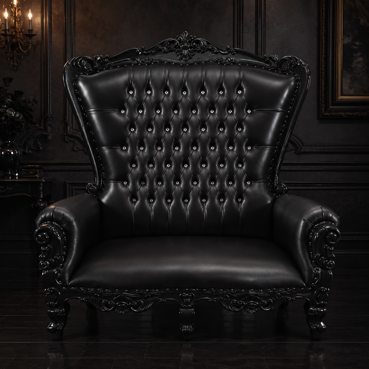 Queen Tiffany Loveseat