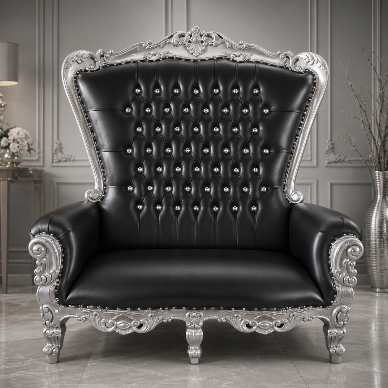 Queen Tiffany Loveseat
