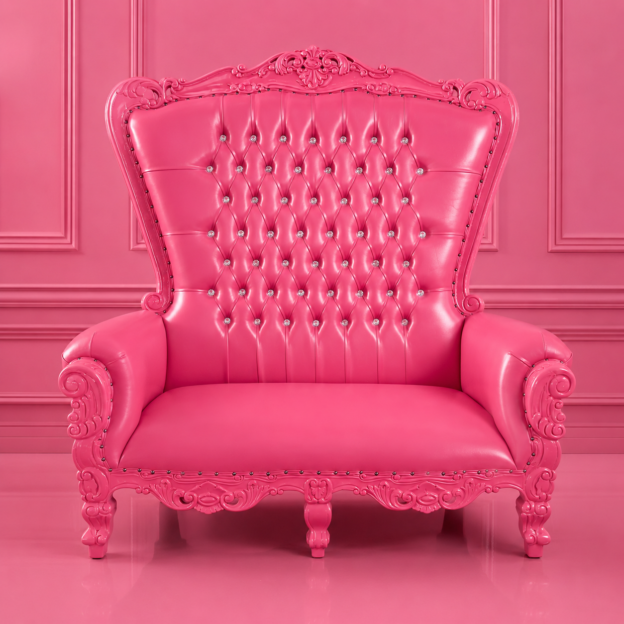 Queen Tiffany Loveseat
