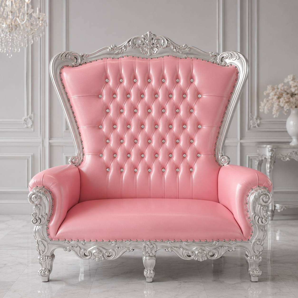 Queen Tiffany Loveseat