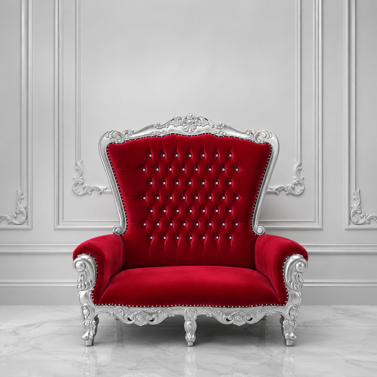 Queen Tiffany Loveseat