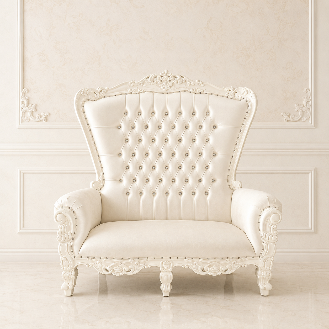 Queen Tiffany Loveseat