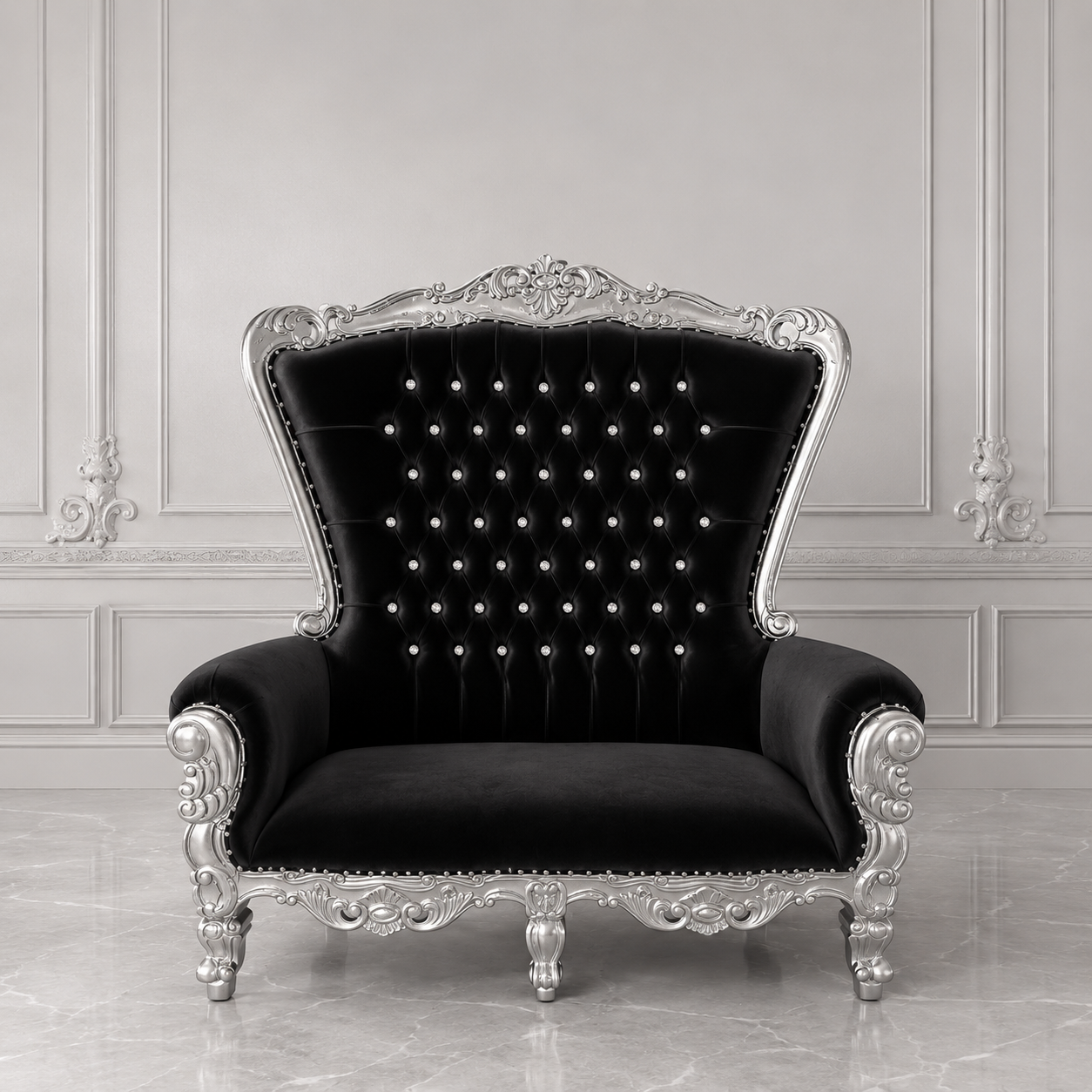 Queen Tiffany Loveseat