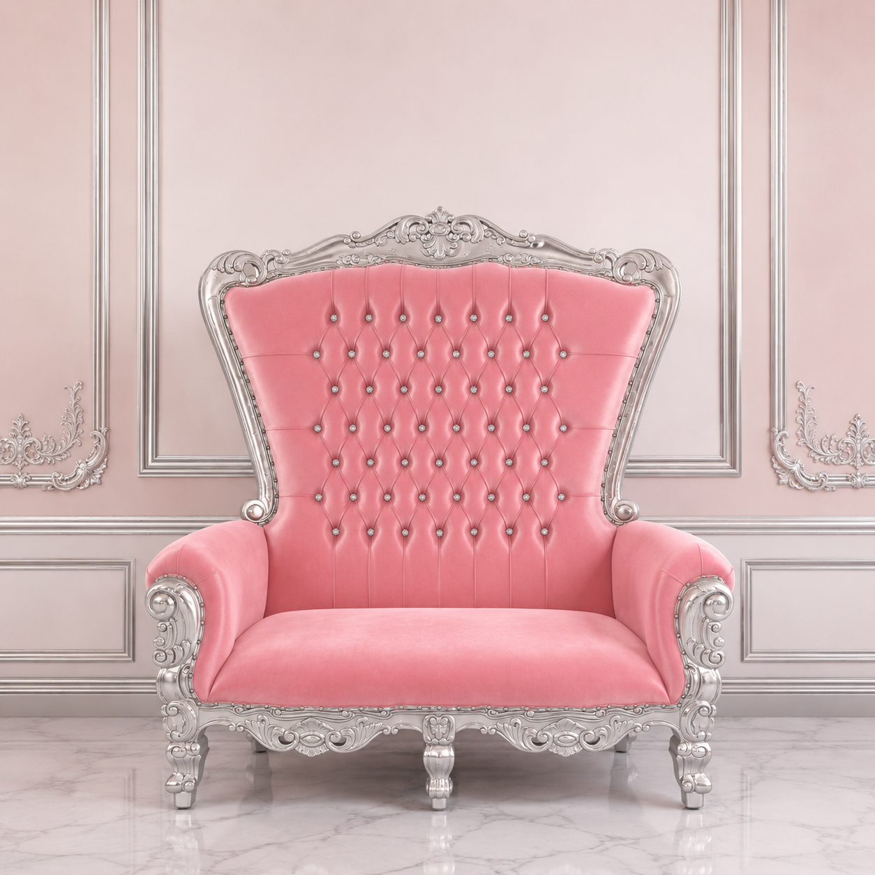 Queen Tiffany Loveseat