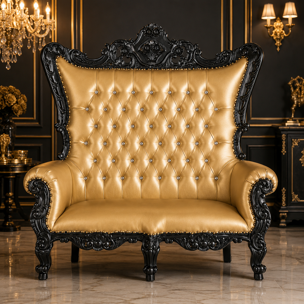 Queen Venus Royal Loveseat