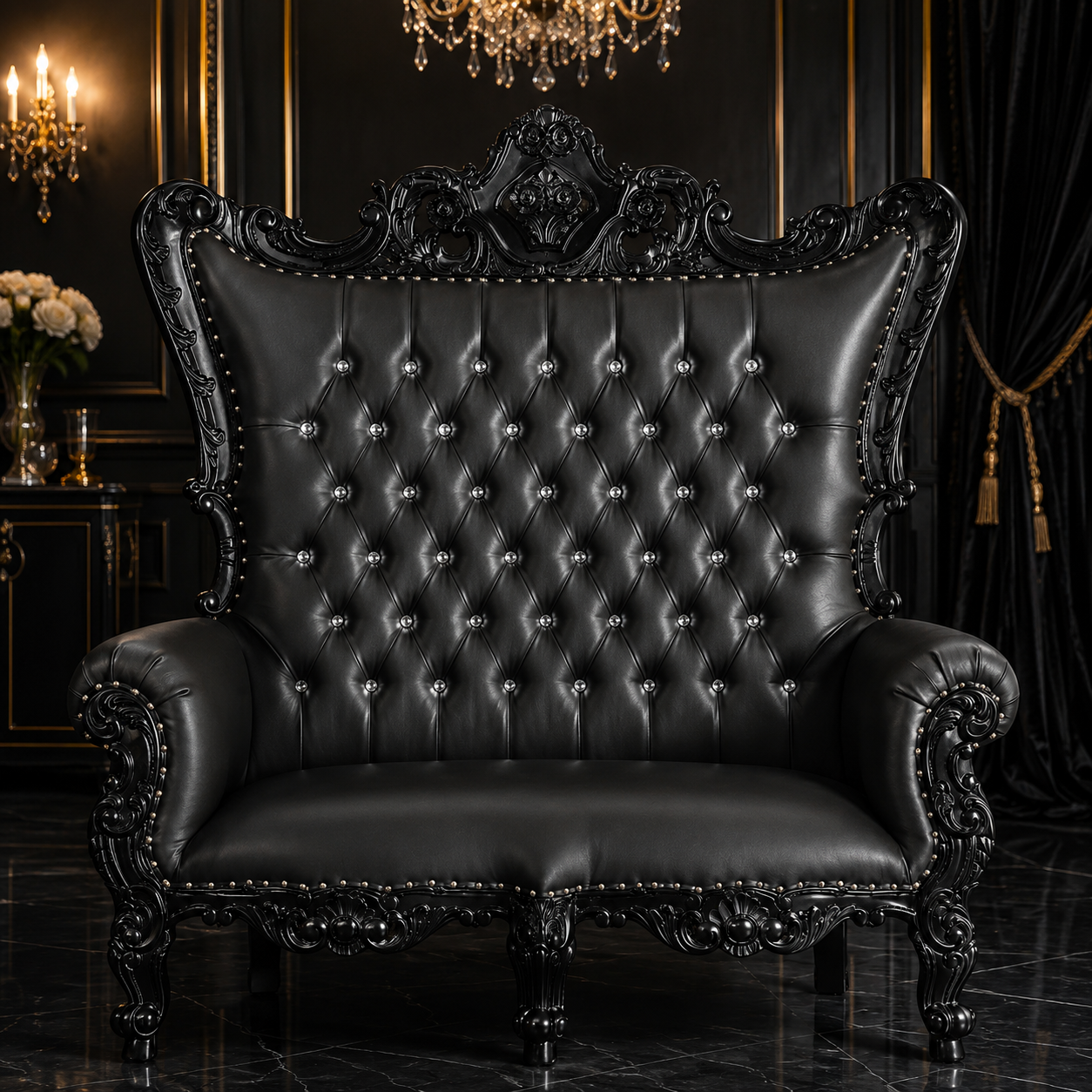 Queen Venus Royal Loveseat