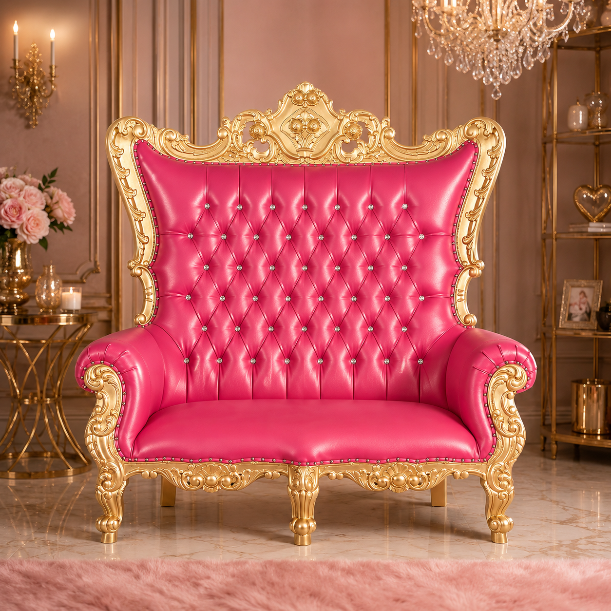 Queen Venus Royal Loveseat