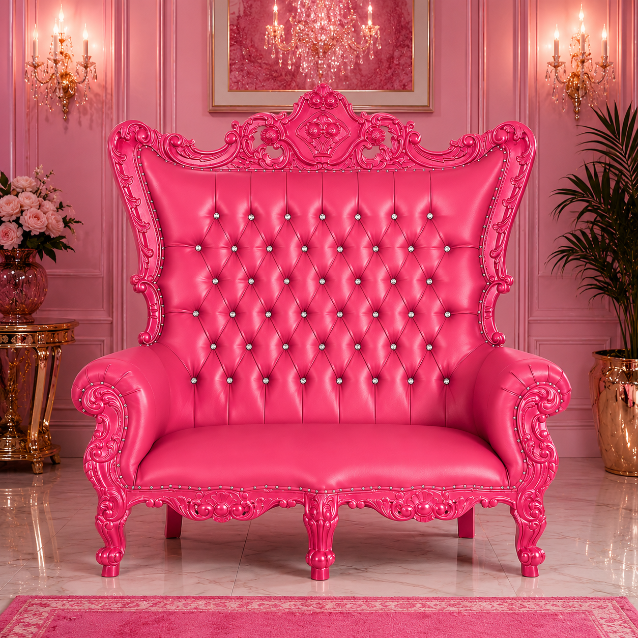 Queen Venus Royal Loveseat