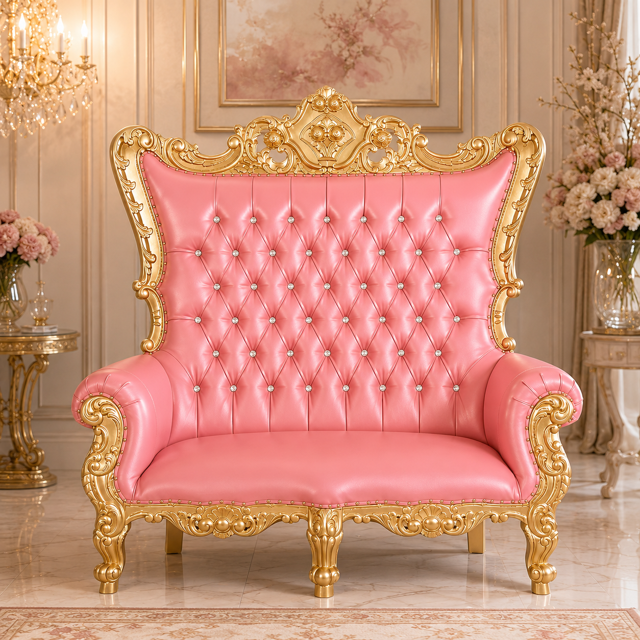 Queen Venus Royal Loveseat