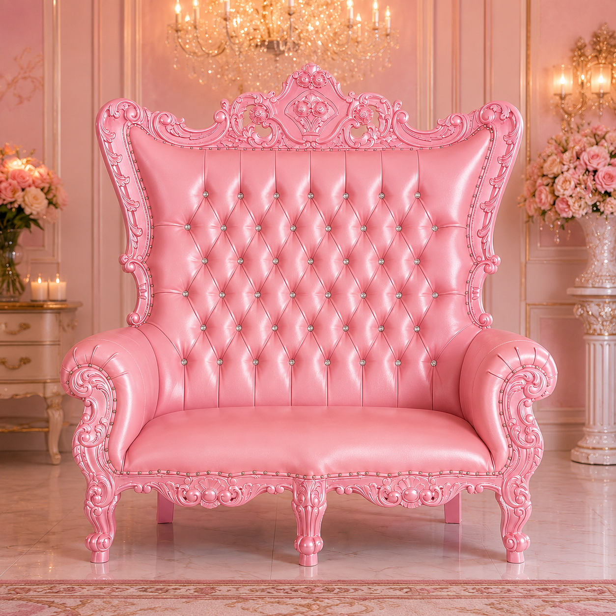 Queen Venus Royal Loveseat