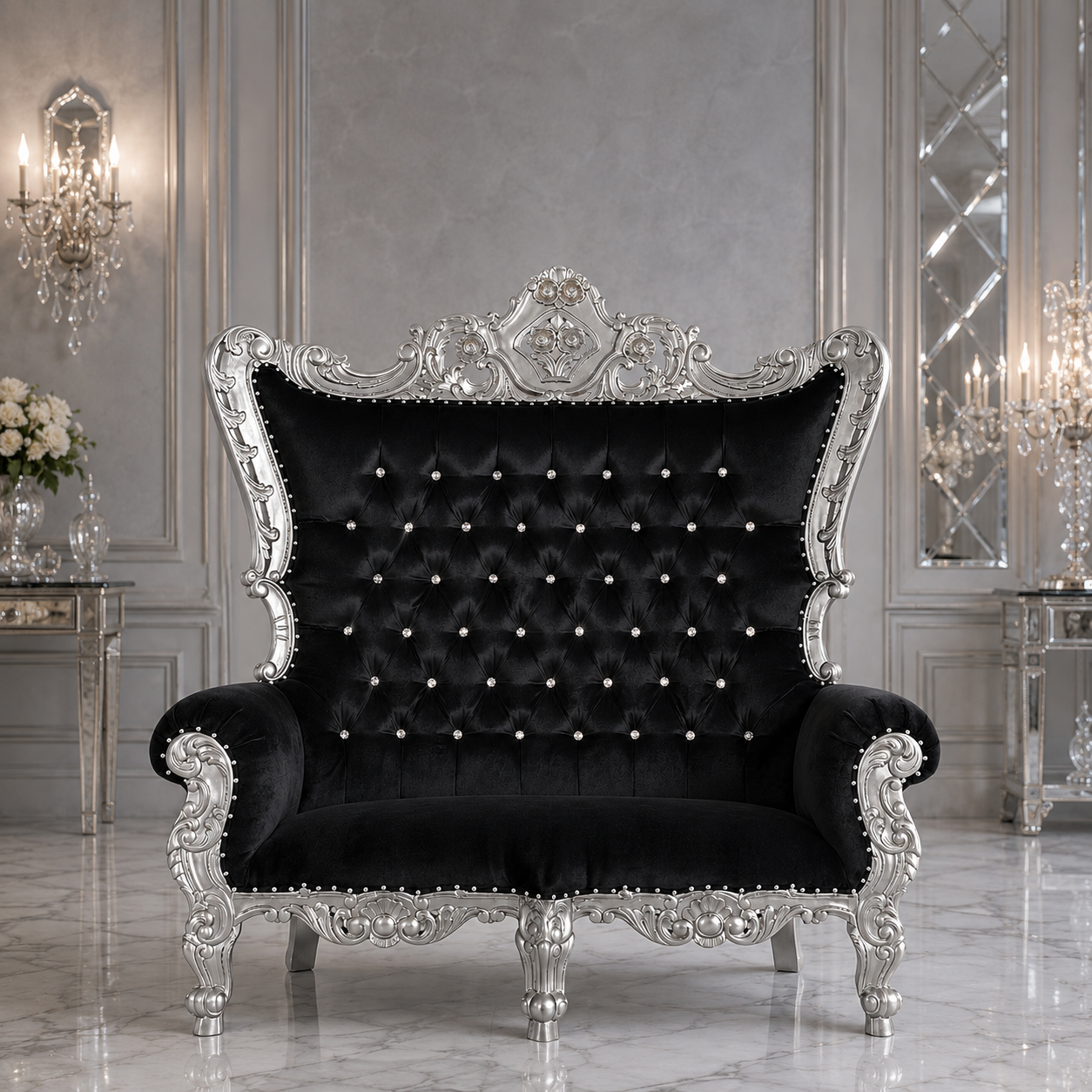 Queen Venus Royal Loveseat
