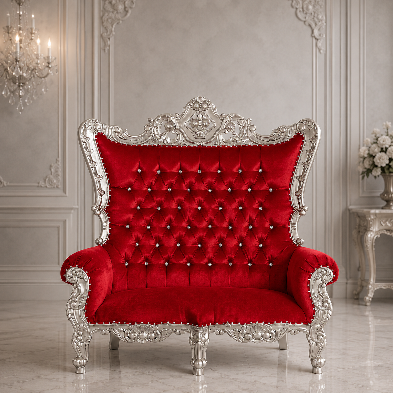 Queen Venus Royal Loveseat