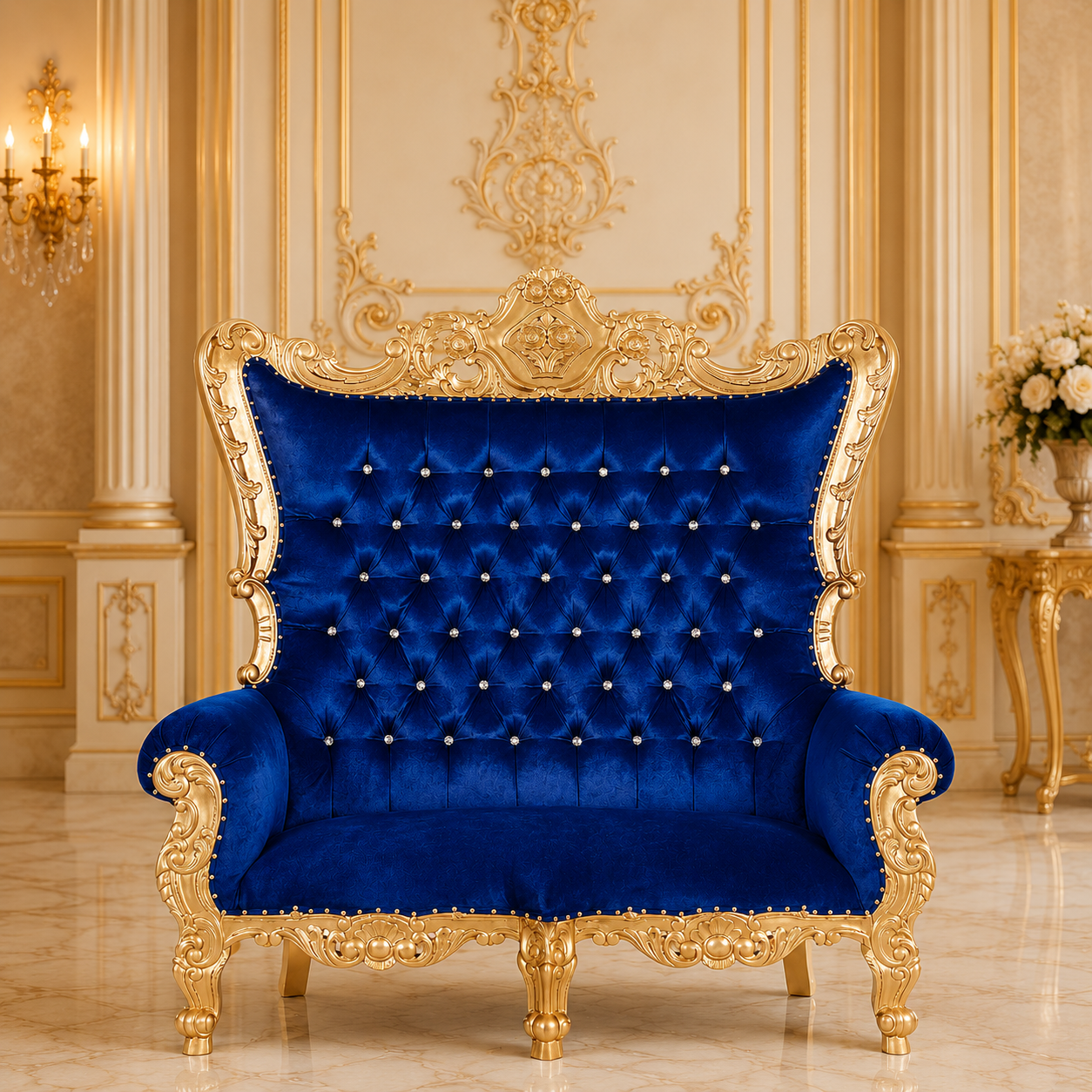 Queen Venus Royal Loveseat