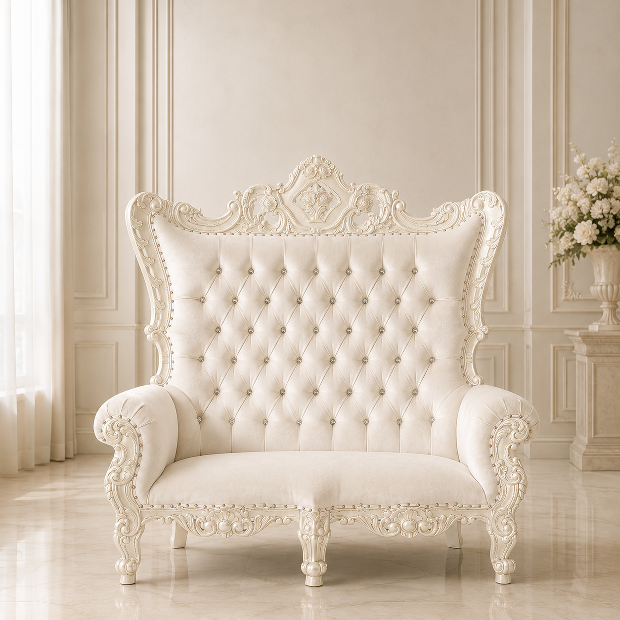 Queen Venus Royal Loveseat