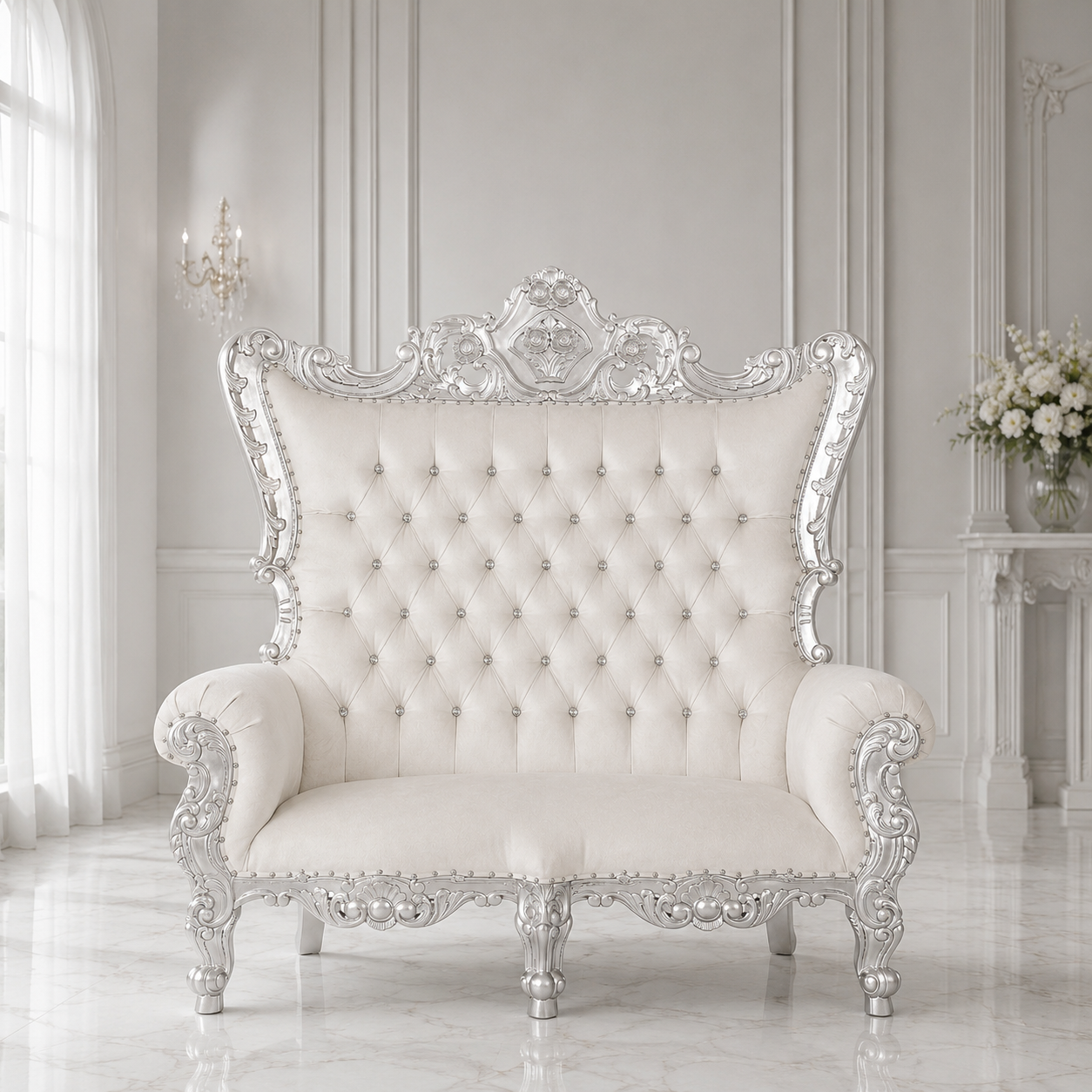 Queen Venus Royal Loveseat
