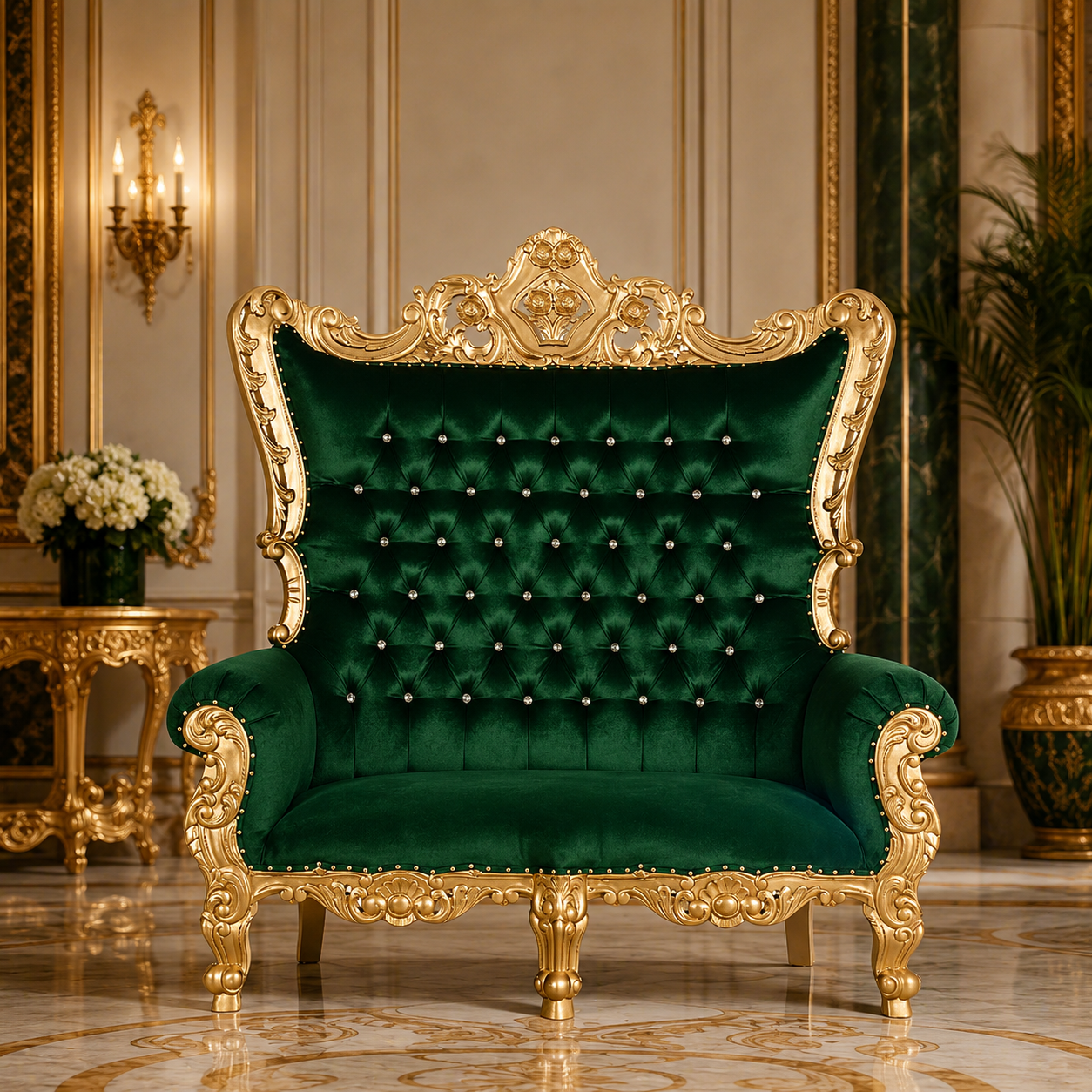 Queen Venus Royal Loveseat