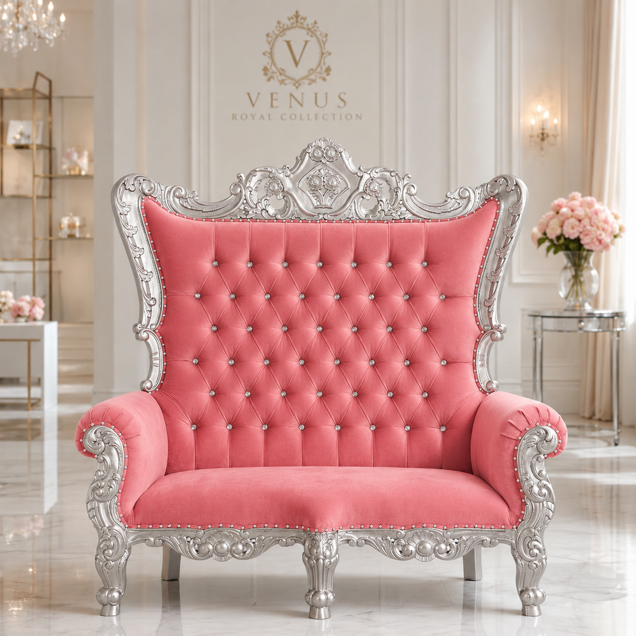 Queen Venus Royal Loveseat