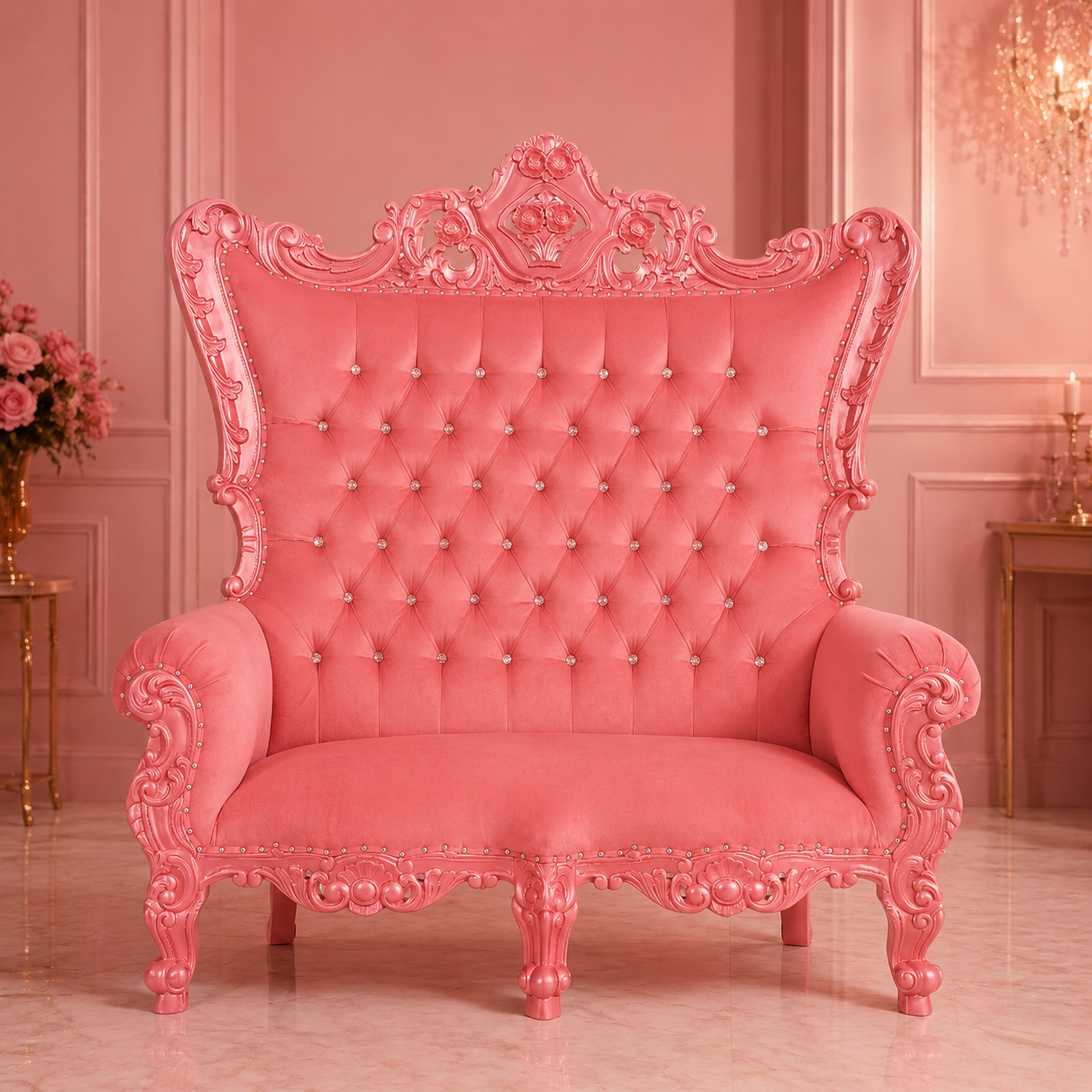 Queen Venus Royal Loveseat