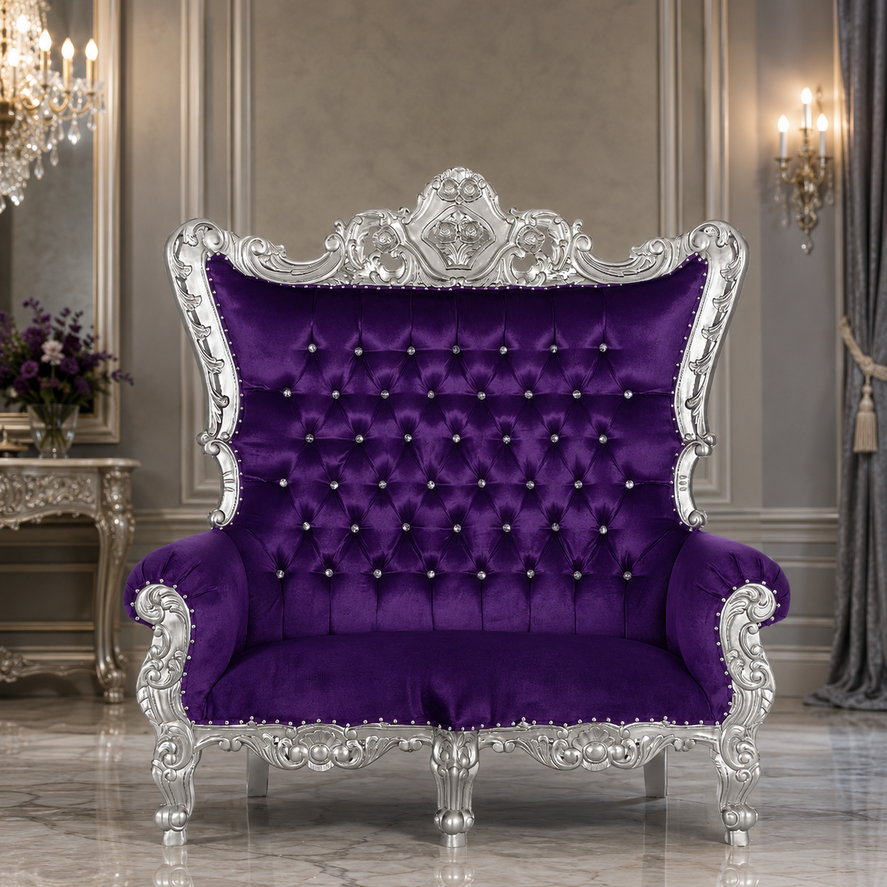Queen Venus Royal Loveseat
