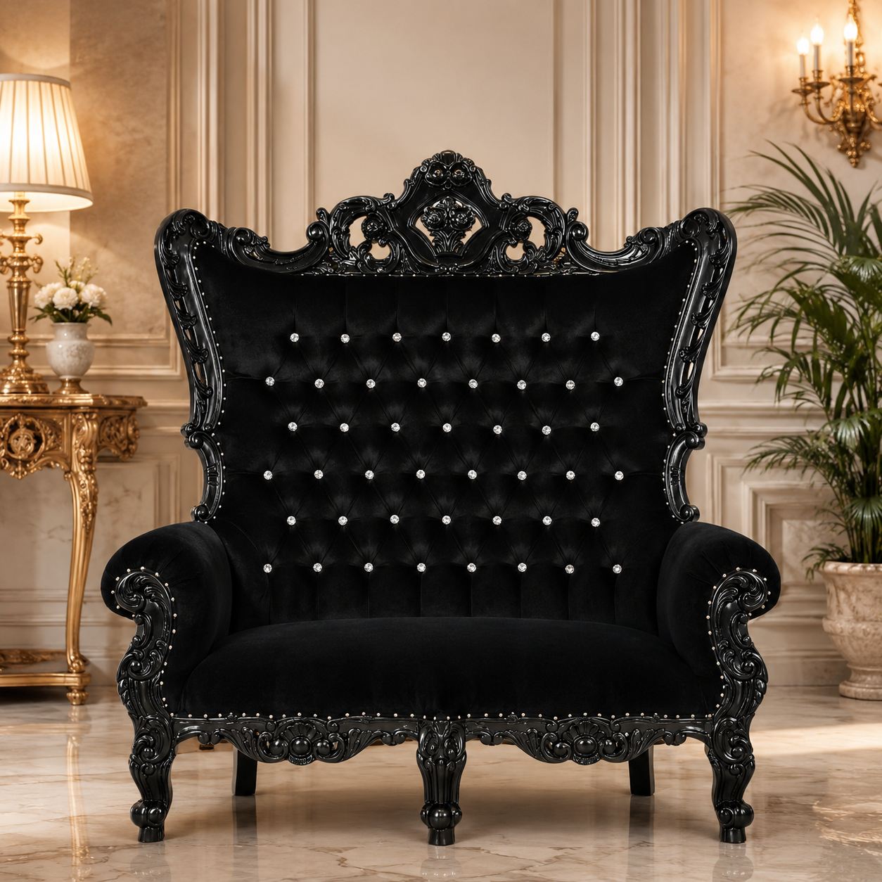 Queen Venus Royal Loveseat