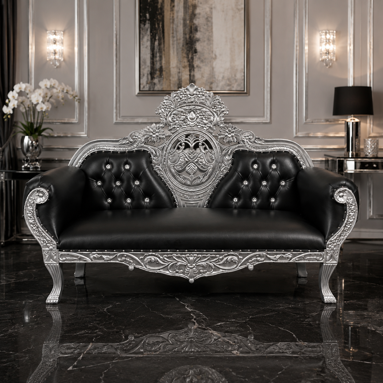 Queen Anne Royal Loveseat