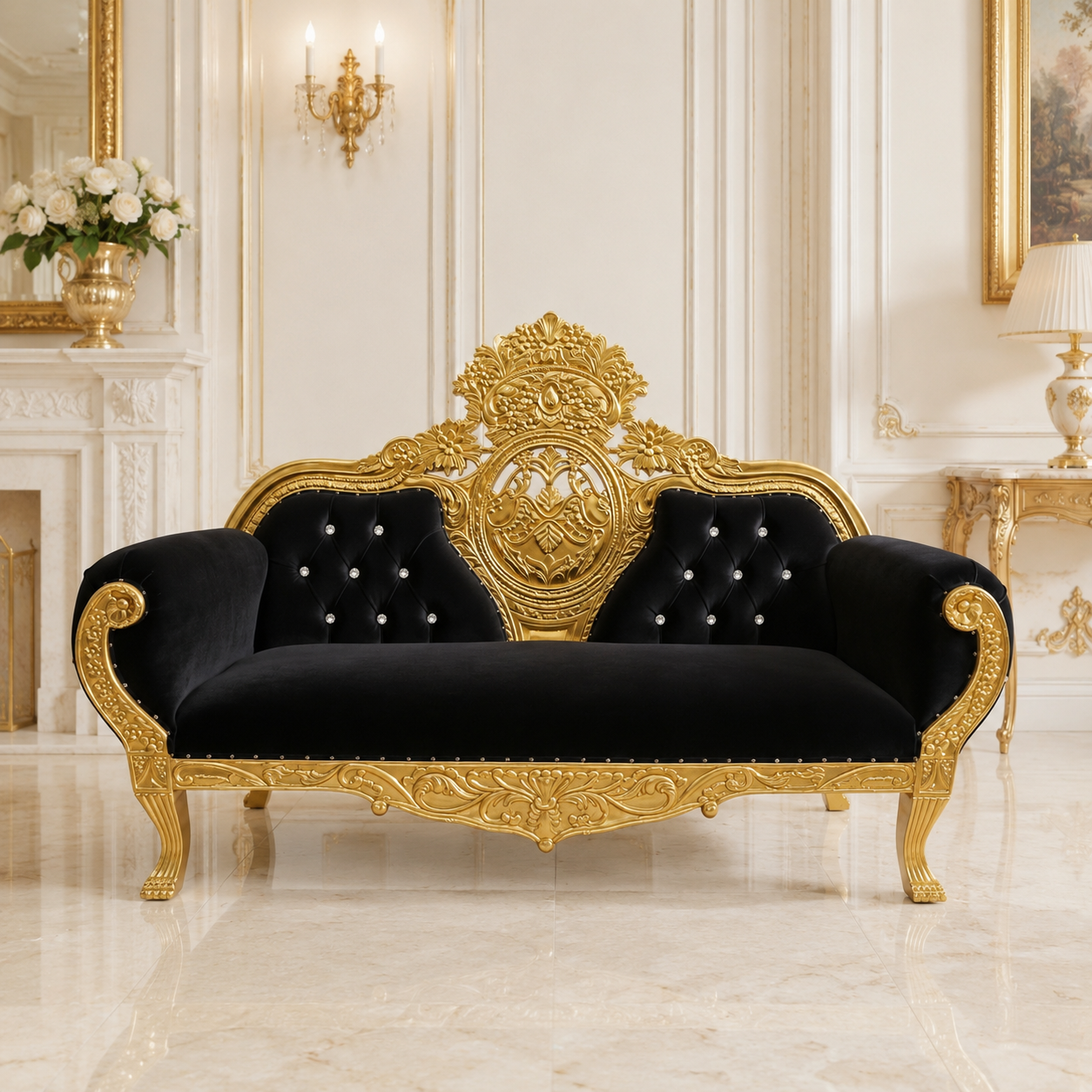 Queen Anne Royal Loveseat