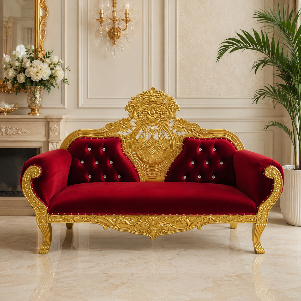 Queen Anne Royal Loveseat