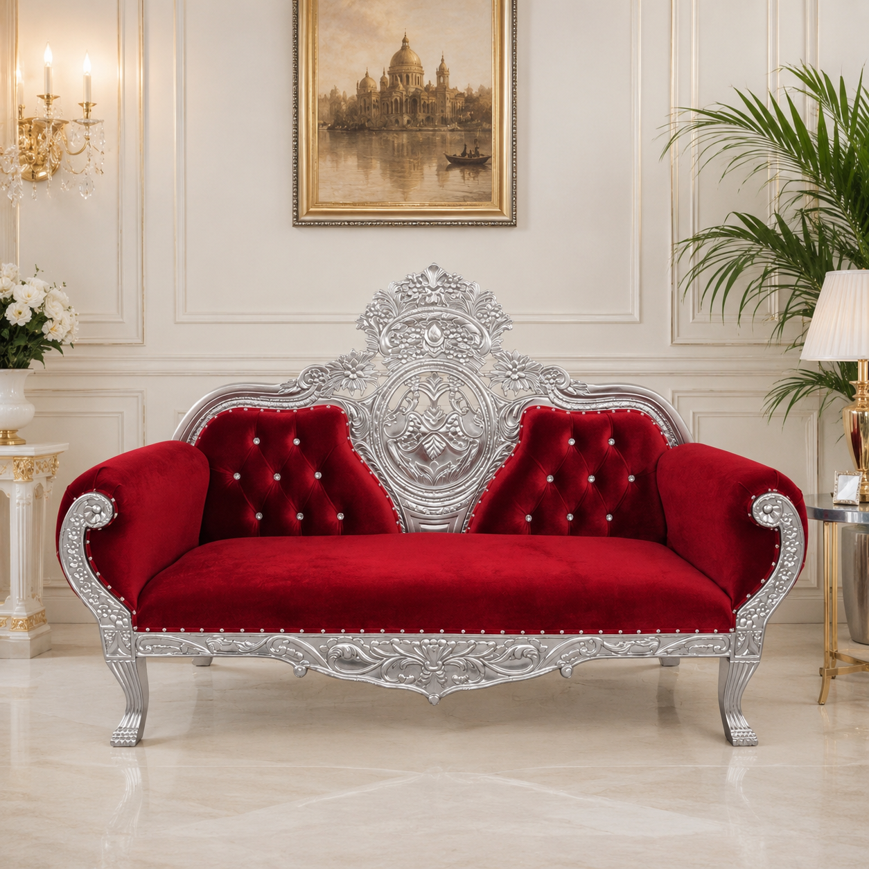 Queen Anne Royal Loveseat
