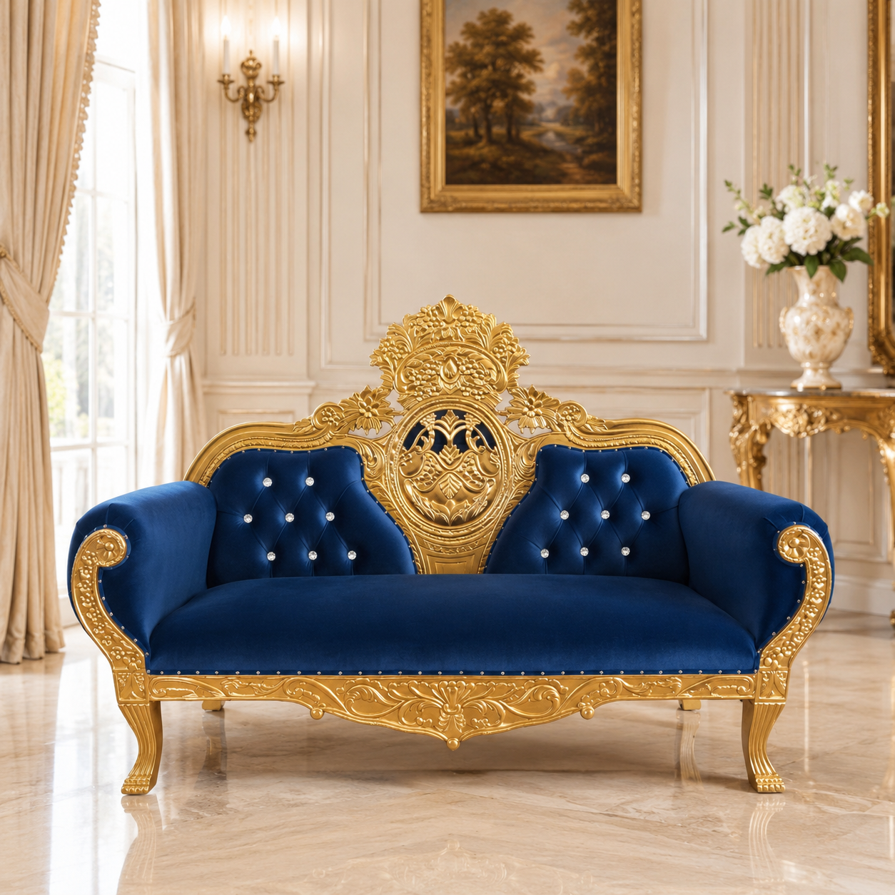 Queen Anne Royal Loveseat