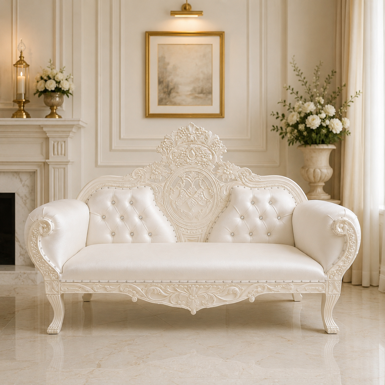 Queen Anne Royal Loveseat