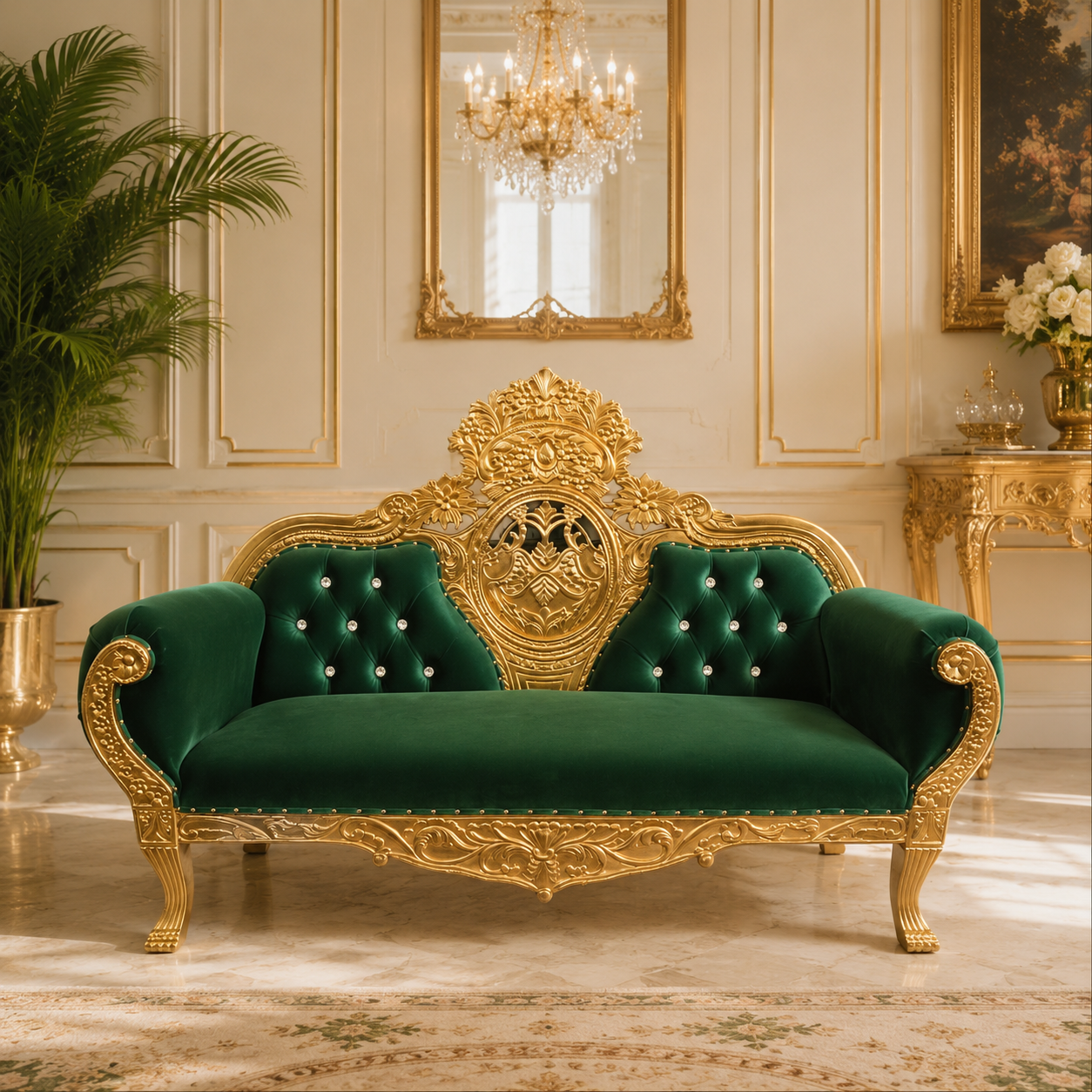 Queen Anne Royal Loveseat