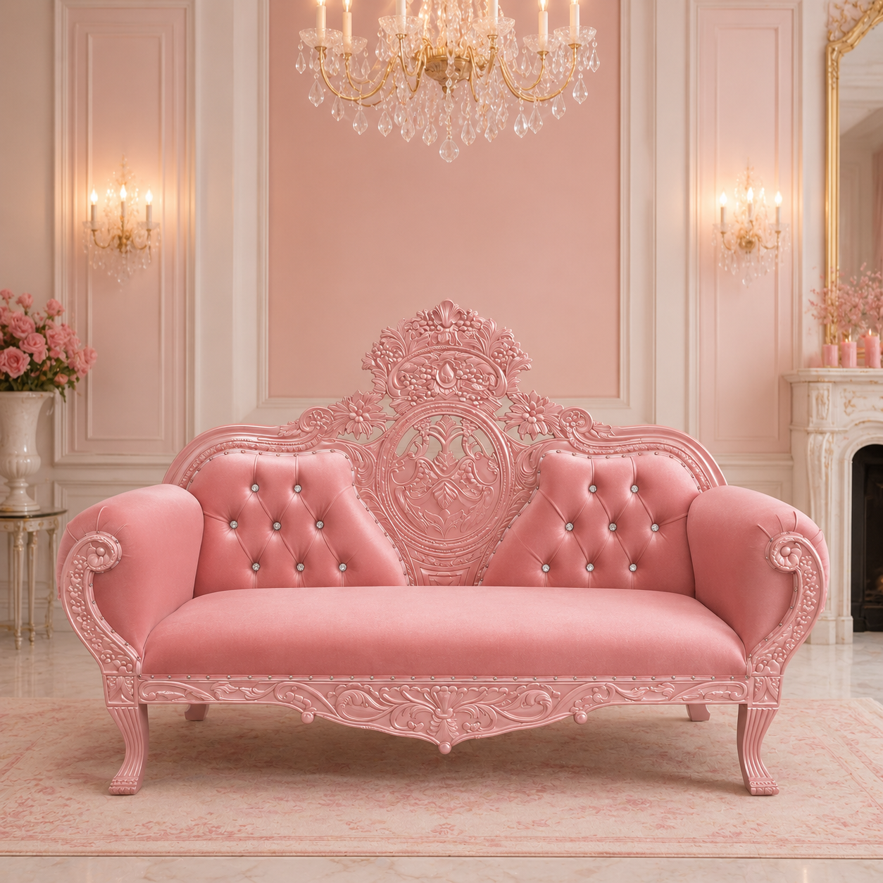 Queen Anne Royal Loveseat