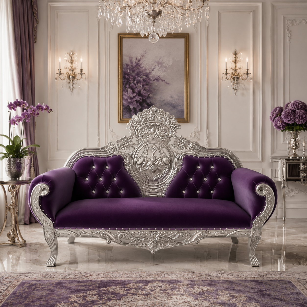 Queen Anne Royal Loveseat