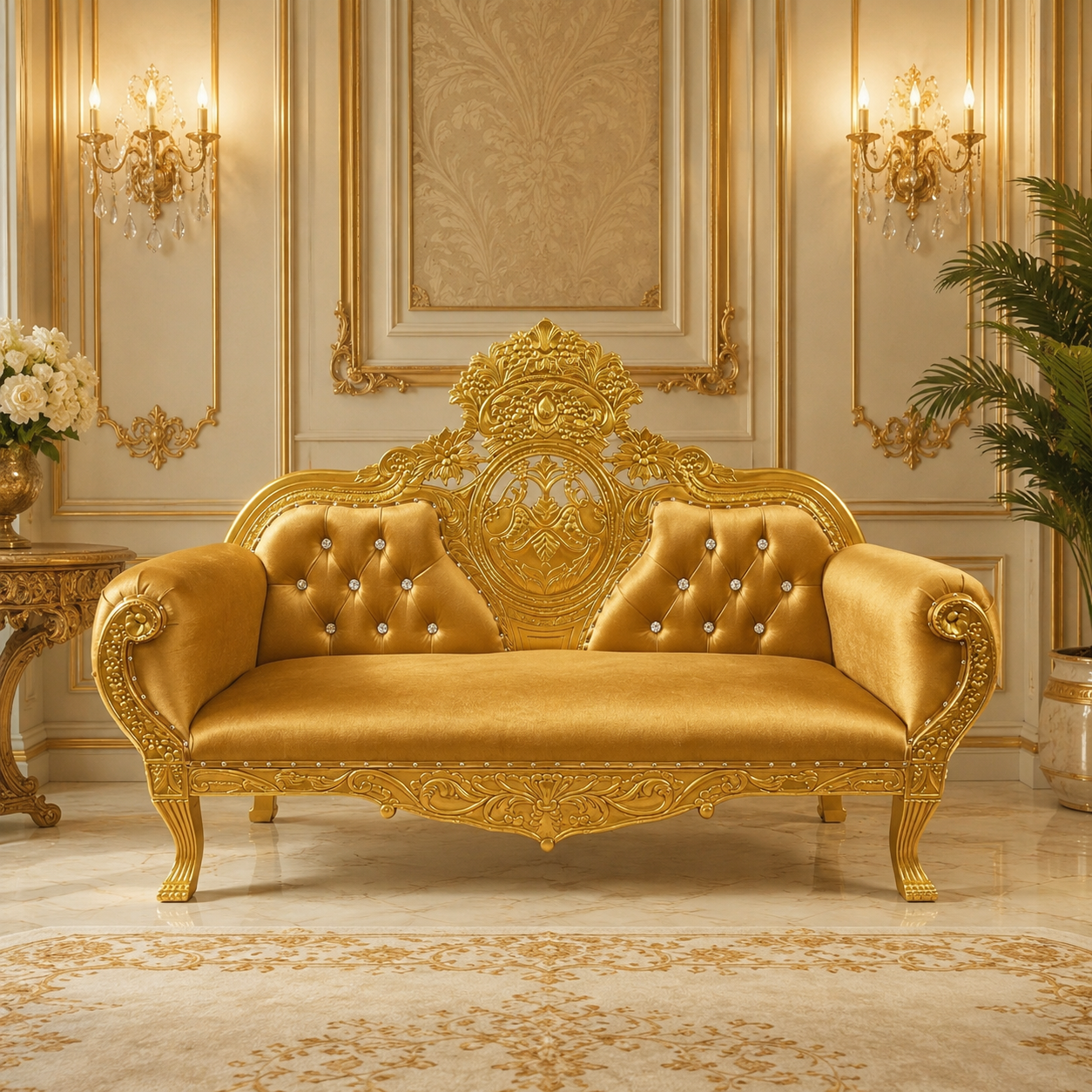 Queen Anne Royal Loveseat