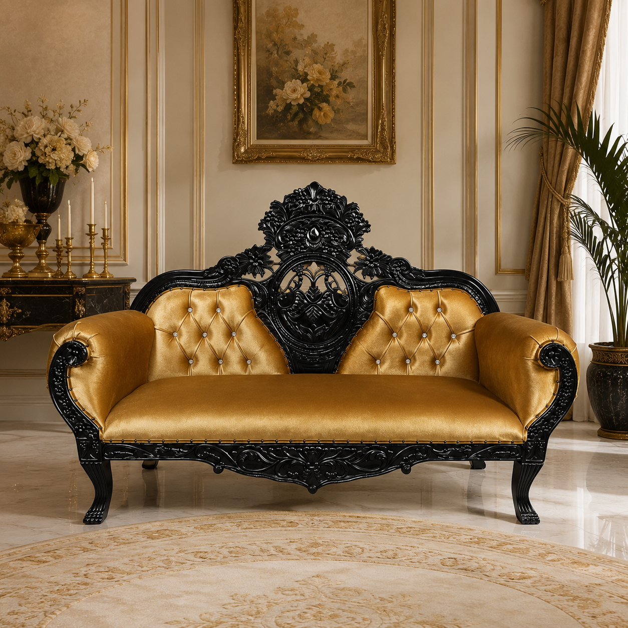 Queen Anne Royal Loveseat