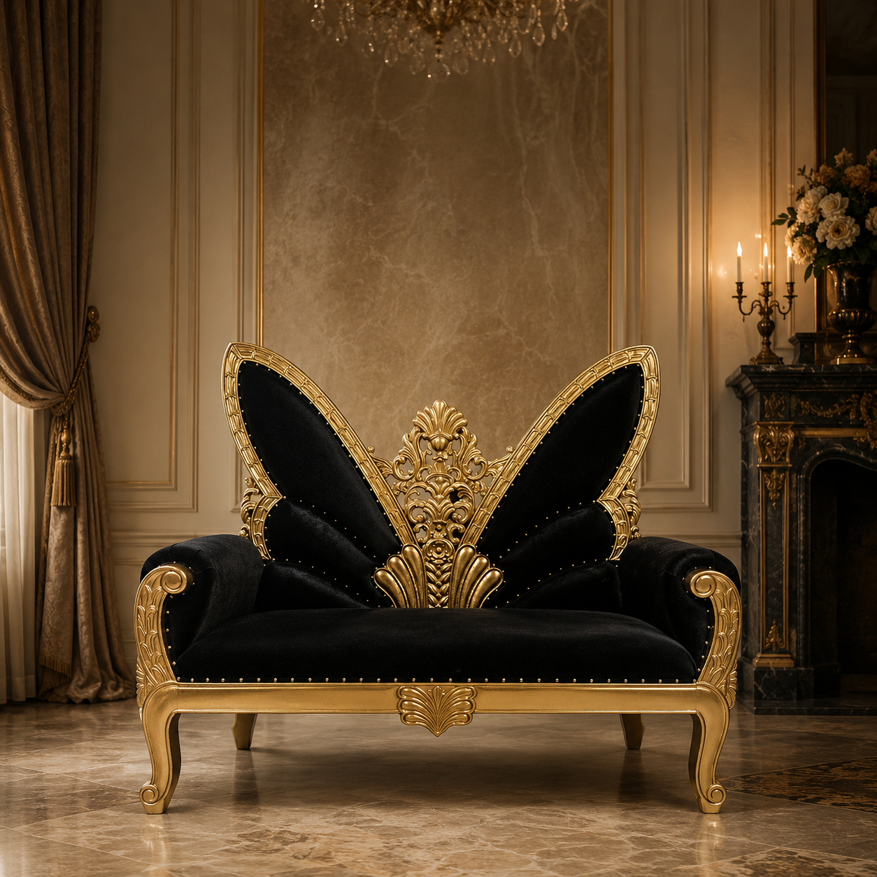 Athalia Butterfly Loveseat