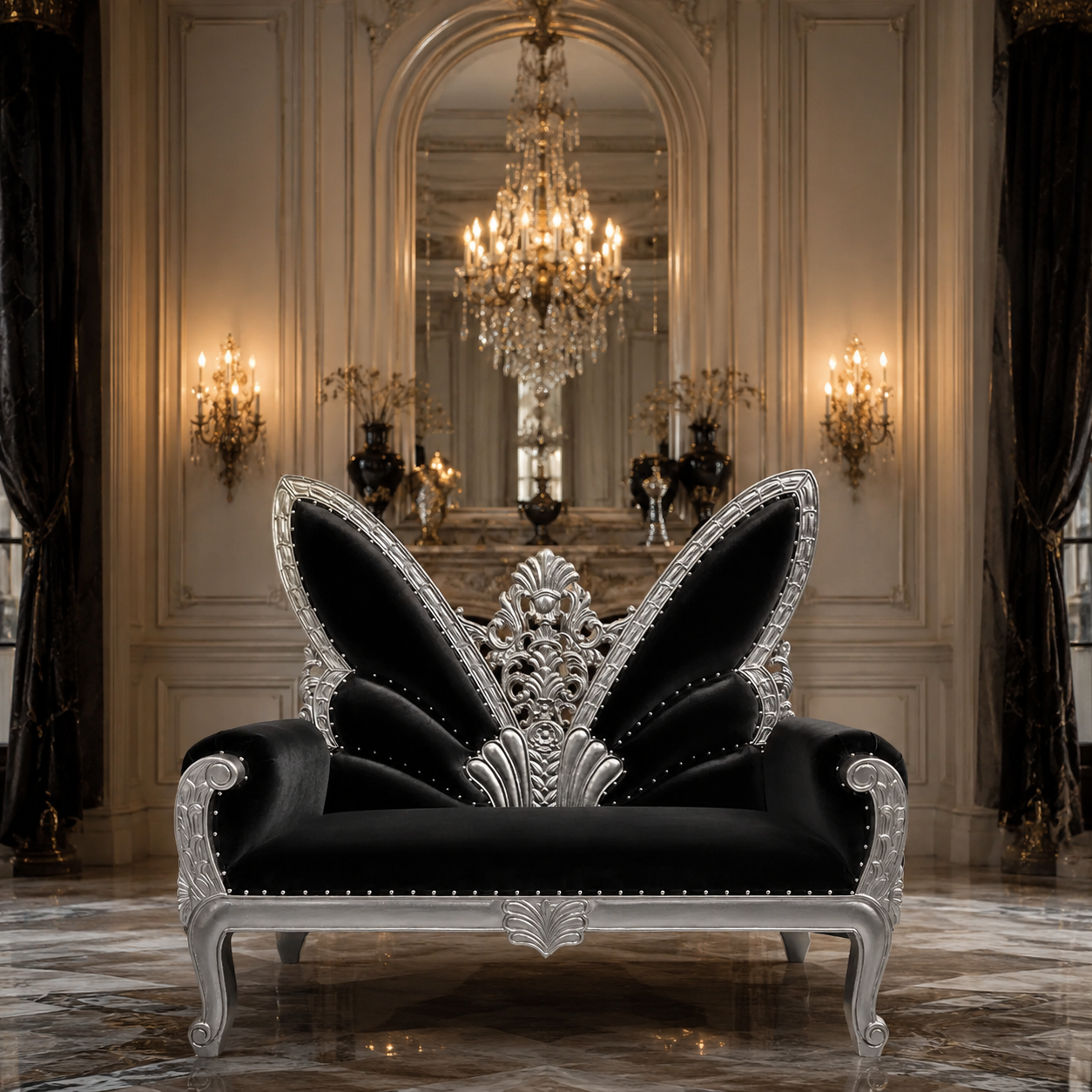 Athalia Butterfly Loveseat