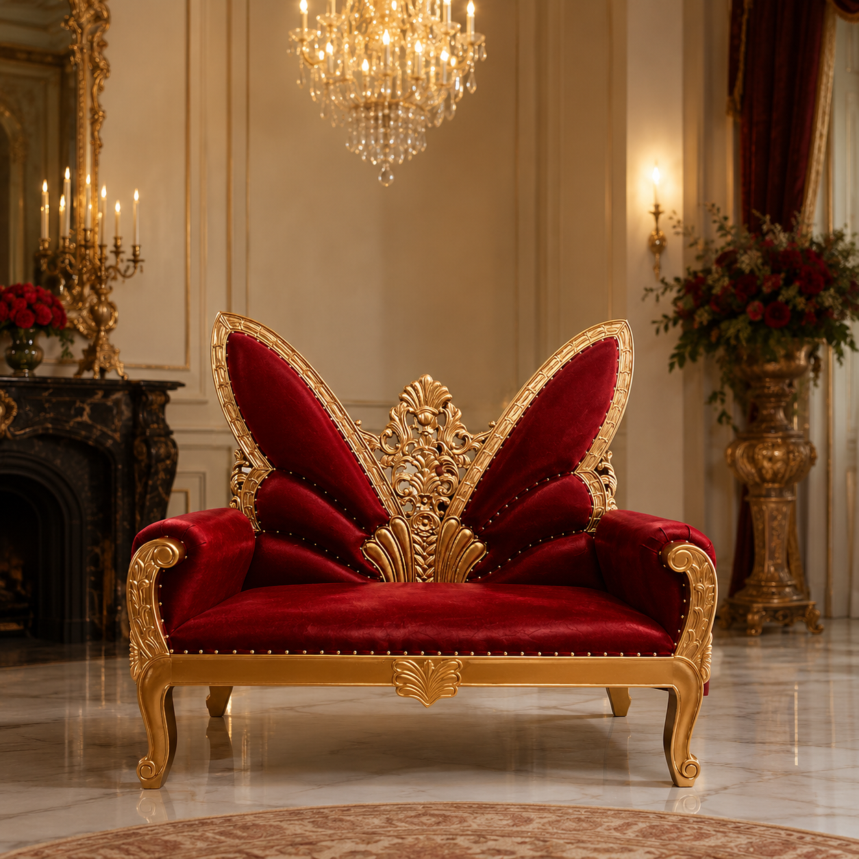 Athalia Butterfly Loveseat