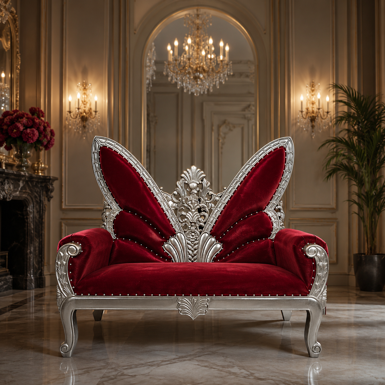 Athalia Butterfly Loveseat