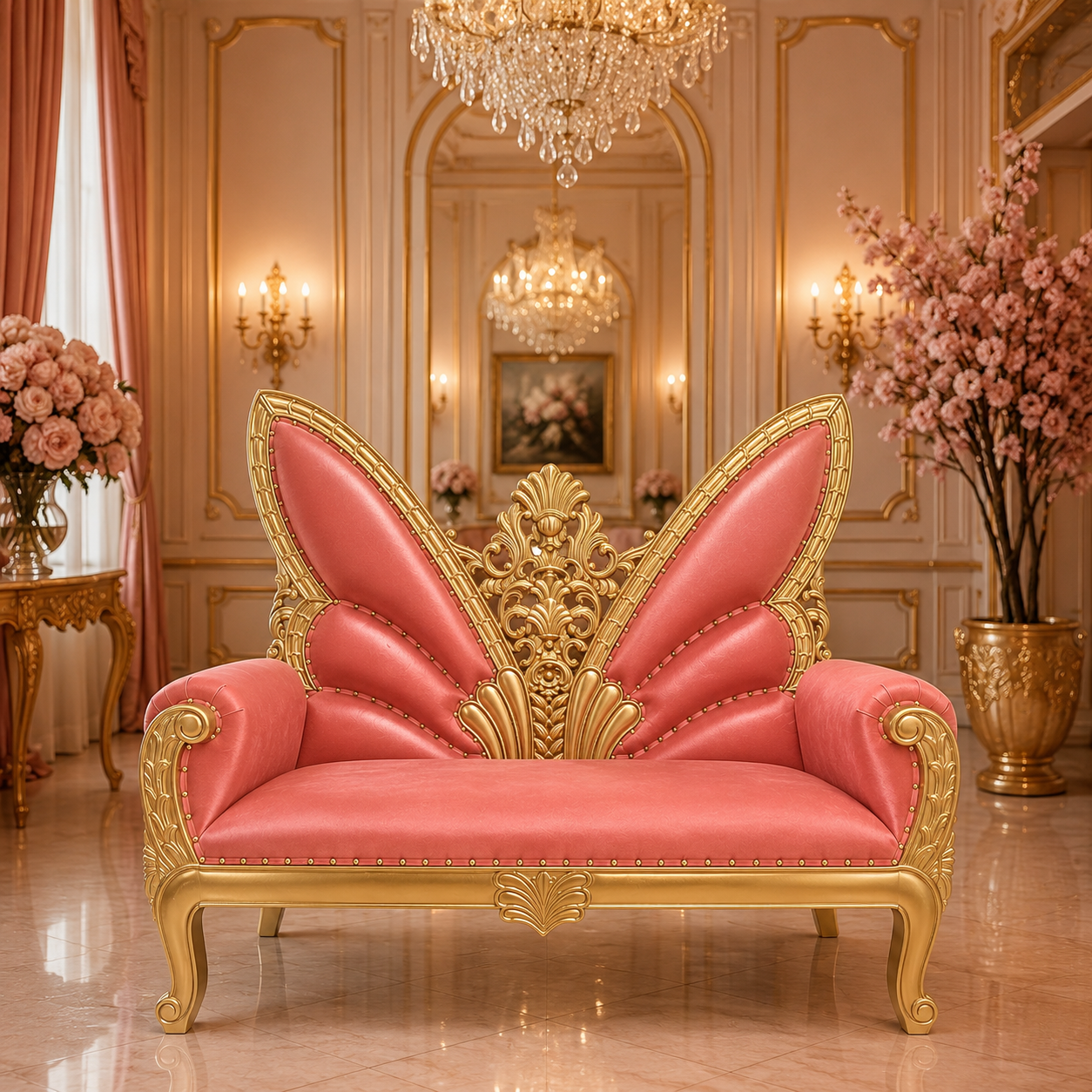 Athalia Butterfly Loveseat