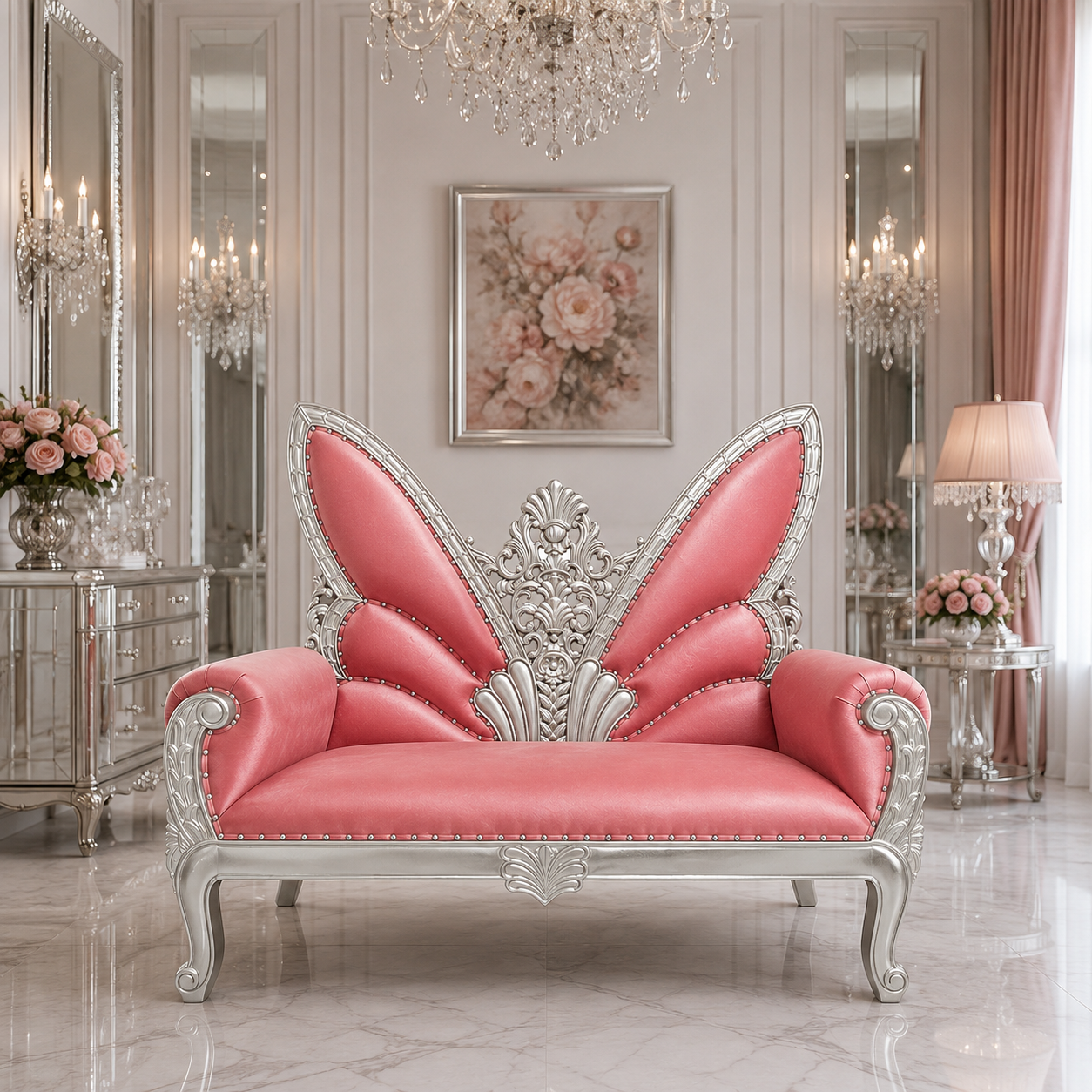 Athalia Butterfly Loveseat