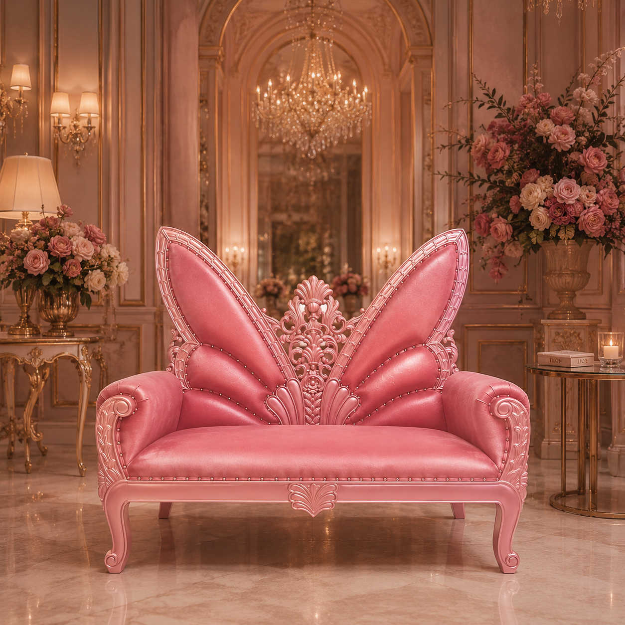 Athalia Butterfly Loveseat