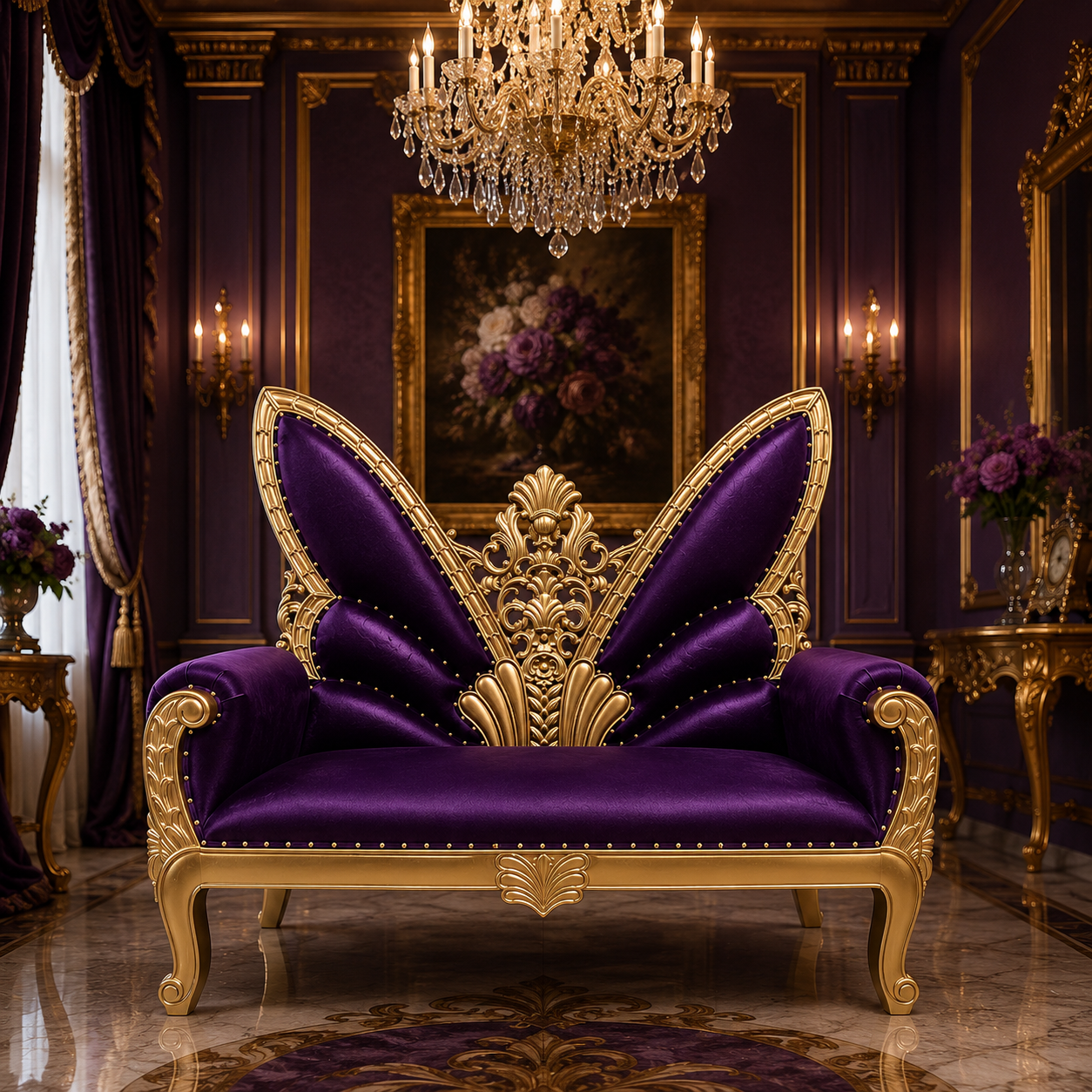 Athalia Butterfly Loveseat