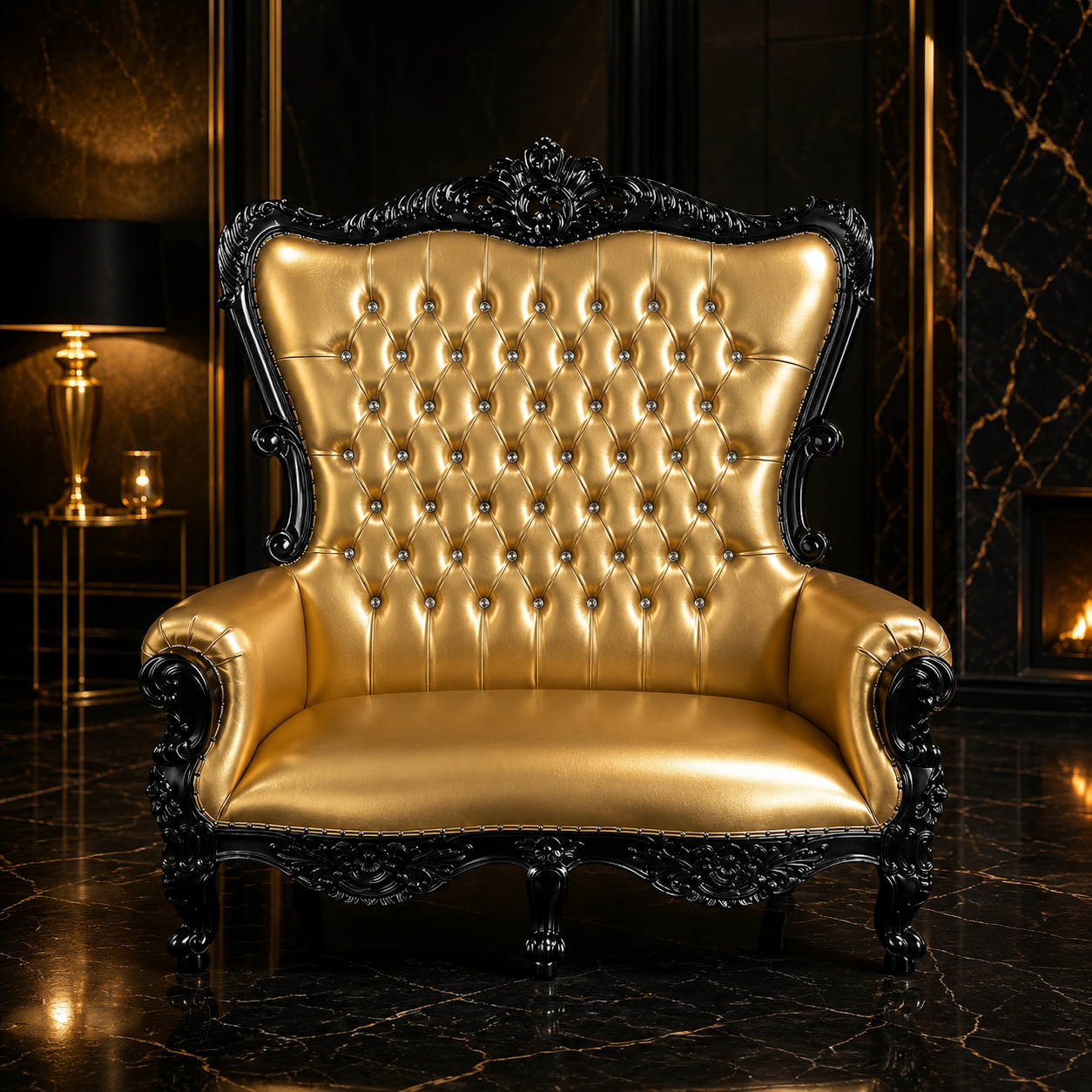 Queen Victoria Loveseat