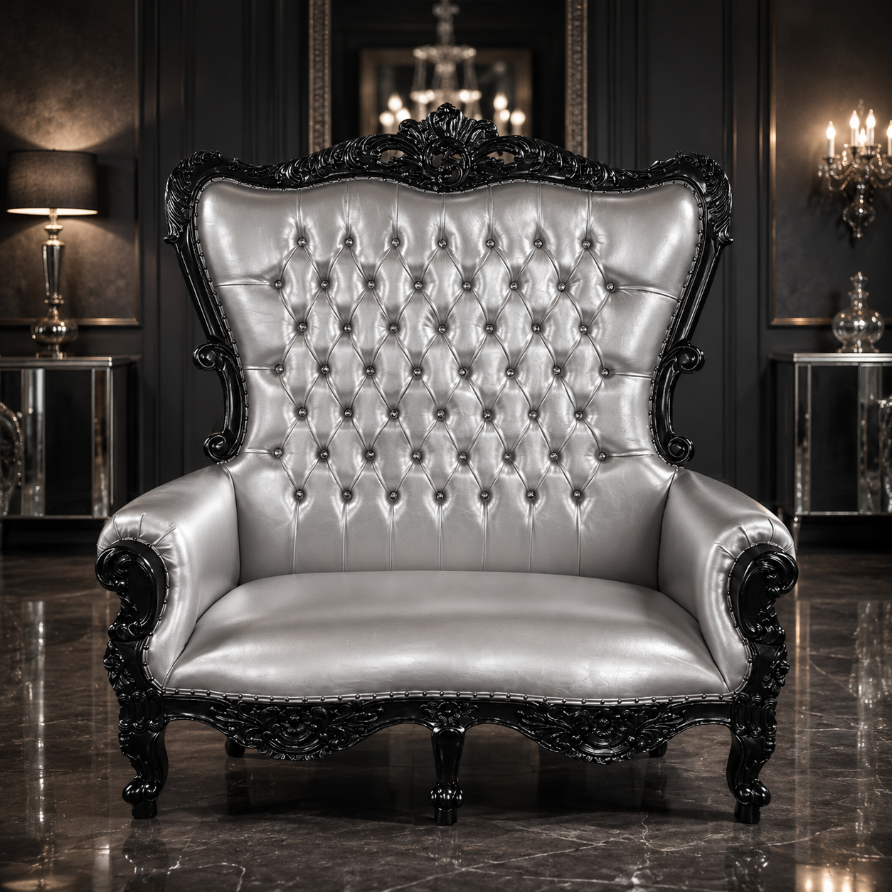 Queen Victoria Loveseat