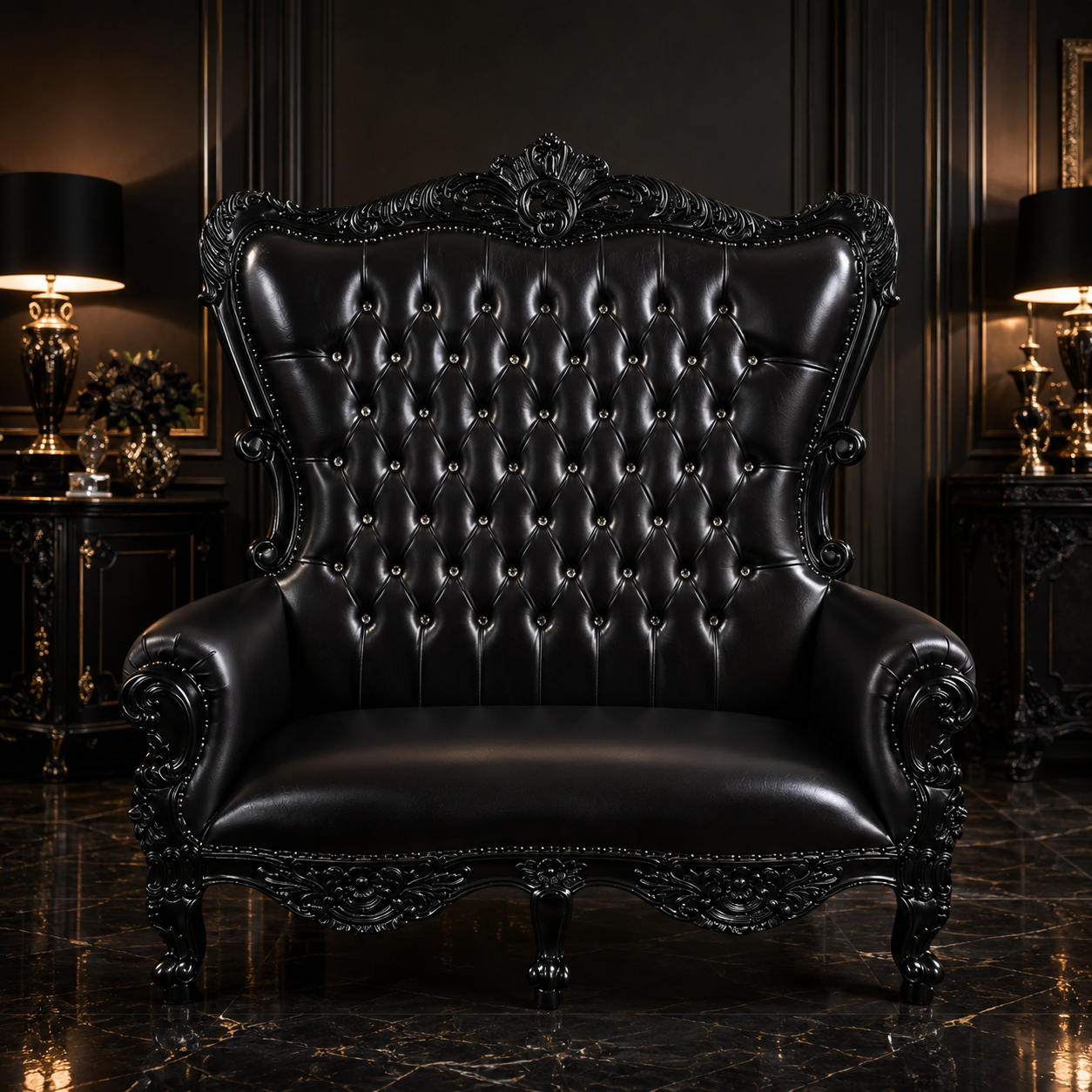 Queen Victoria Loveseat