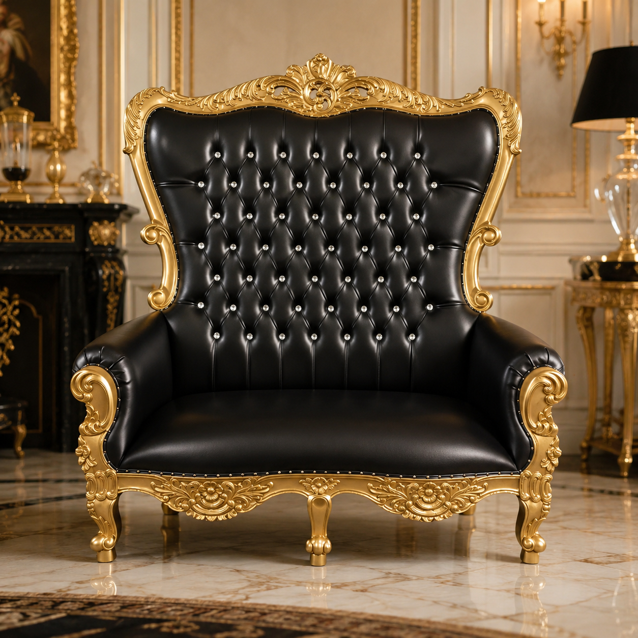 Queen Victoria Loveseat